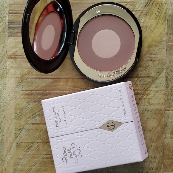 Charlotte Tilbury Swish & Glow Blusher Pillow Talk Intense - Picture 5 of 5
